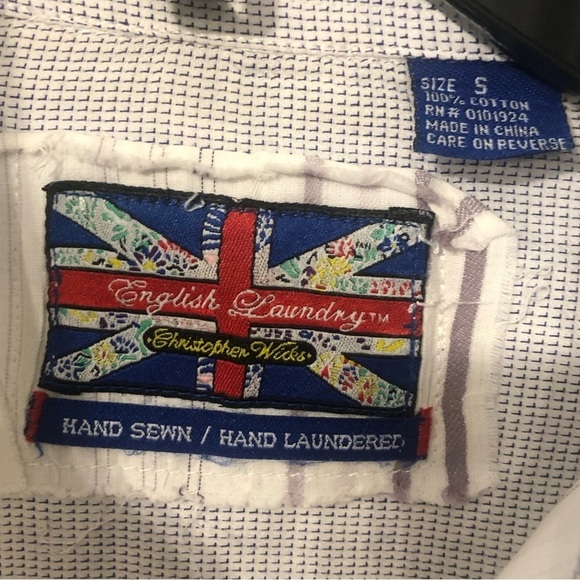 English Laundry Christopher Wicks Button Down Shirt - Picture 7 of 12